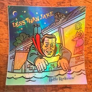 Less Than Jake Hello Rockview Vinyl Sticker